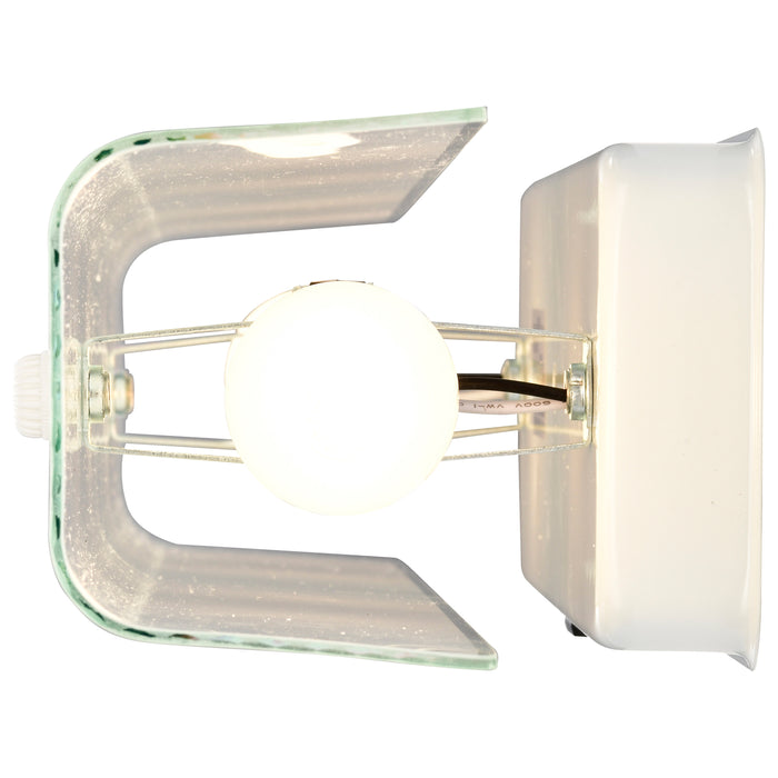 Four Light Vanity in White