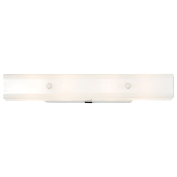 Four Light Vanity in White