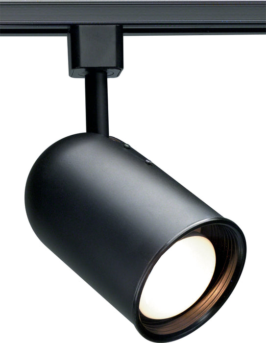 Track Heads Black One Light Track Head in Black