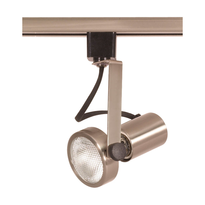 Track Heads Brushed Nickel One Light Track Head in Brushed Nickel