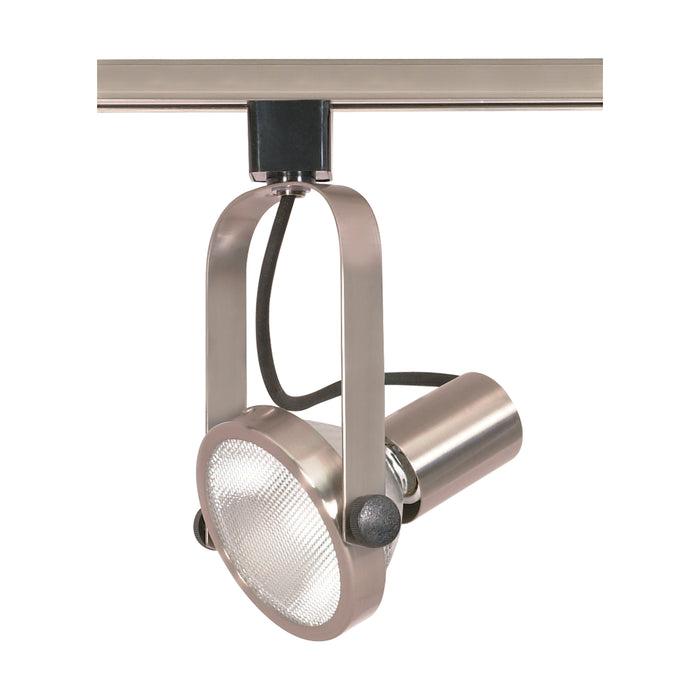 Track Heads Brushed Nickel One Light Track Head in Brushed Nickel