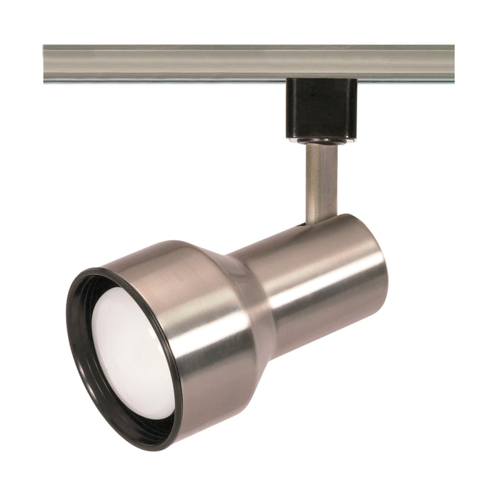 Track Heads Brushed Nickel One Light Track Head in Brushed Nickel