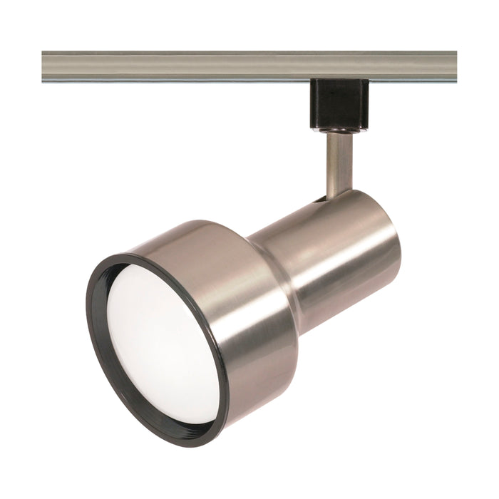 Track Heads Brushed Nickel One Light Track Head in Brushed Nickel