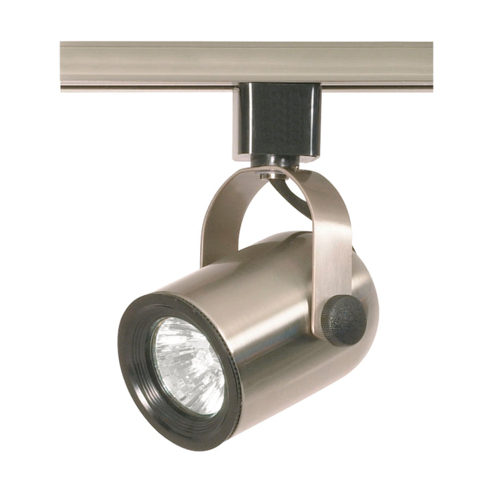 Track Heads Brushed Nickel One Light Track Head in Brushed Nickel