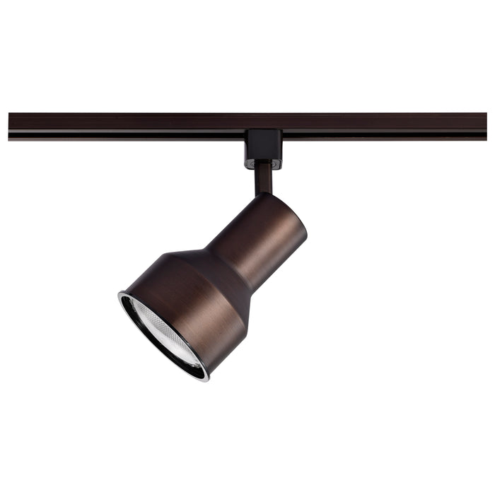 Track Heads One Light Track Head in Russet Bronze