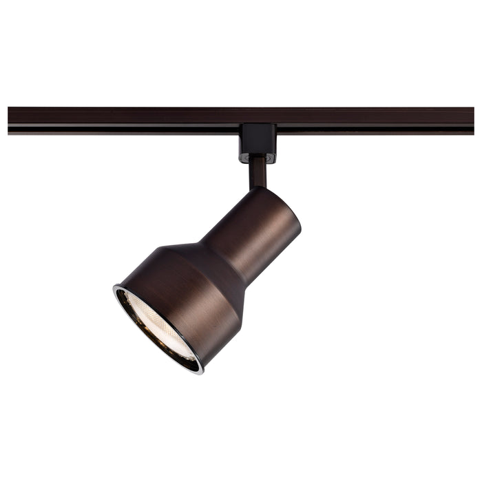 Track Heads One Light Track Head in Russet Bronze