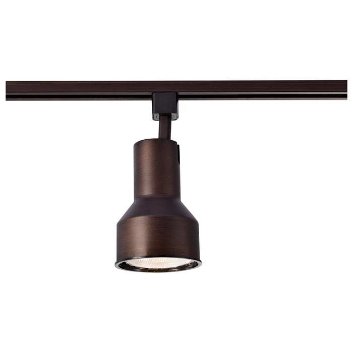 Track Heads One Light Track Head in Russet Bronze