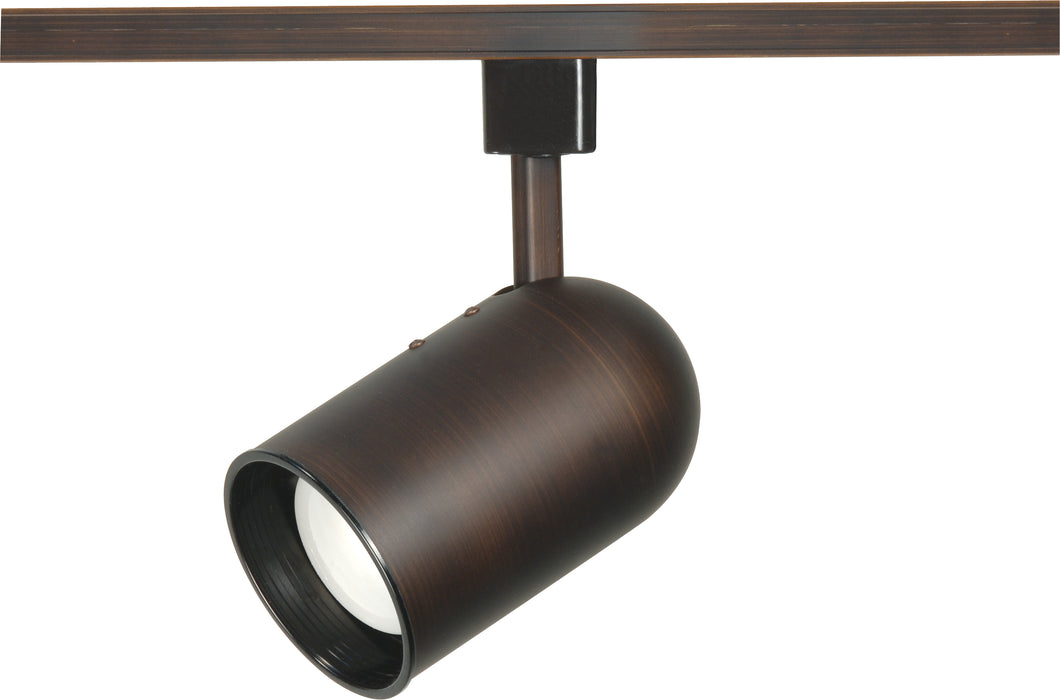 Track Heads One Light Track Head in Russet Bronze
