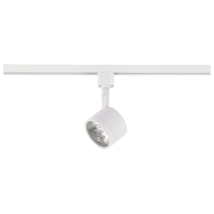 LED Track Head in Matte White