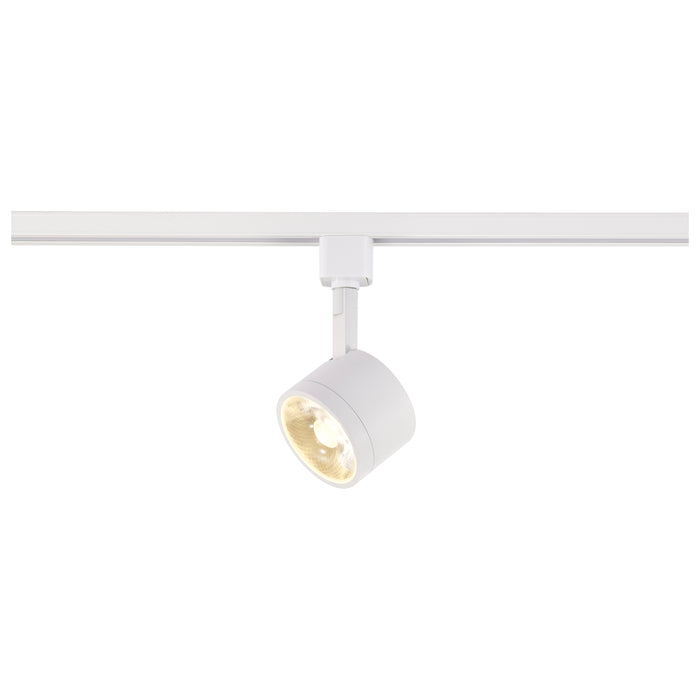 LED Track Head in Matte White