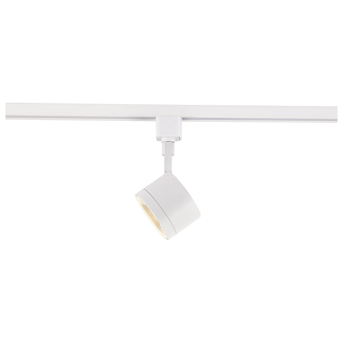 LED Track Head in Matte White