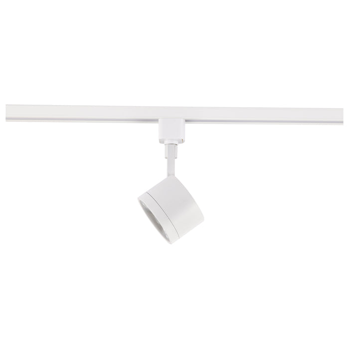 LED Track Head in Matte White