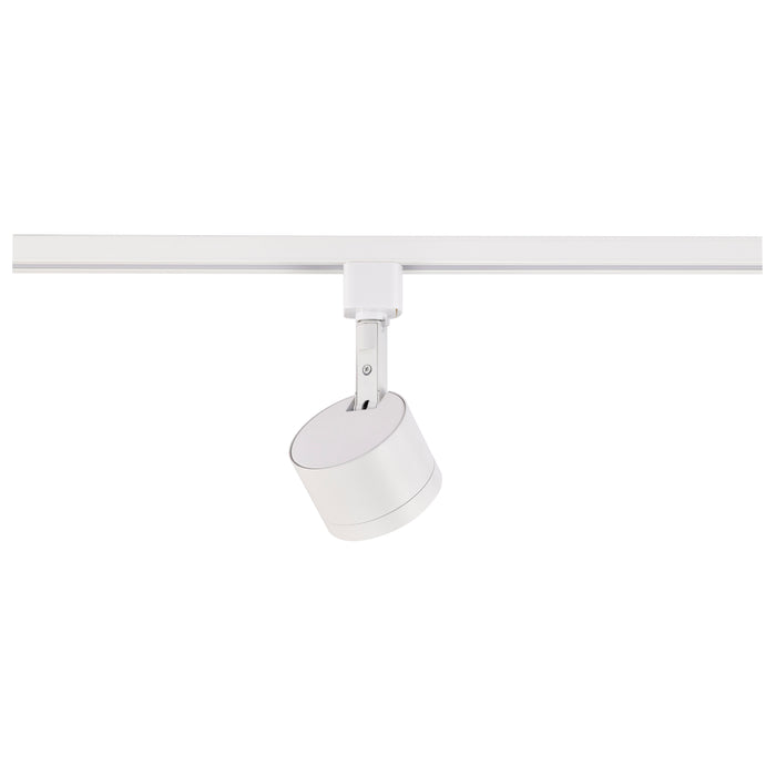 LED Track Head in Matte White