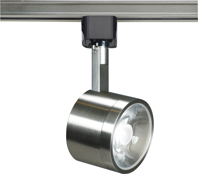 LED Track Head in Brushed Nickel
