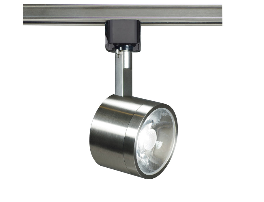 LED Track Head in Brushed Nickel