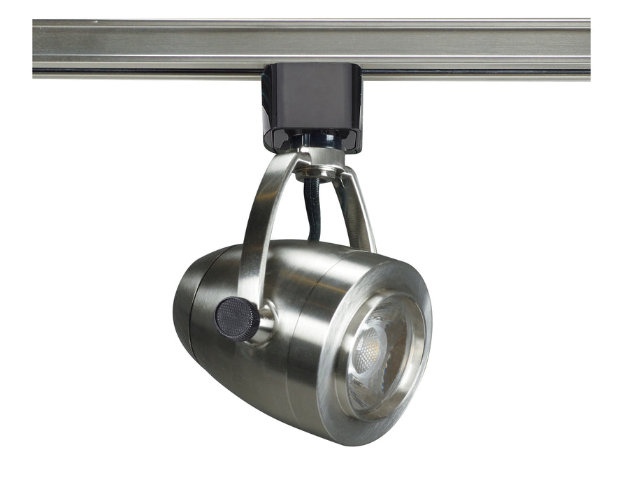 LED Track Head in Brushed Nickel