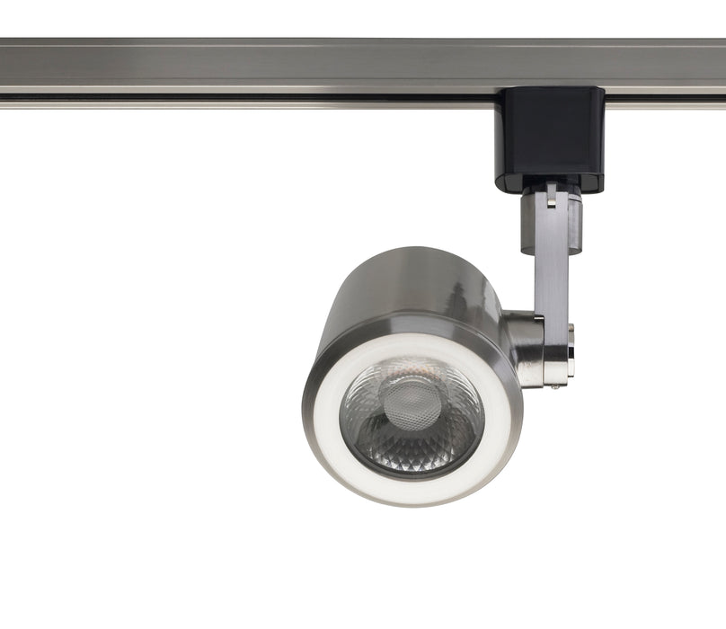 LED Track Head in Brushed Nickel