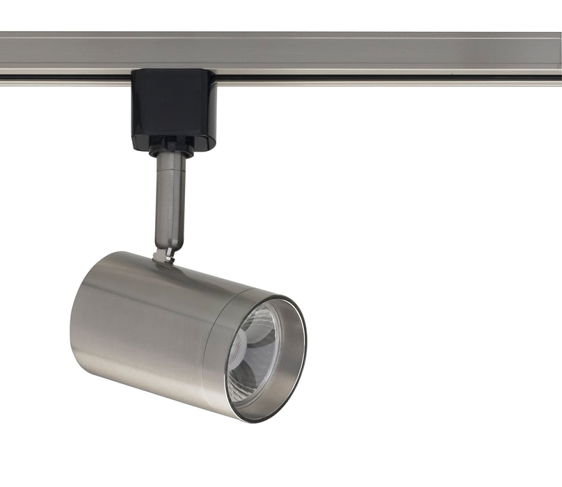 LED Track Head in Brushed Nickel