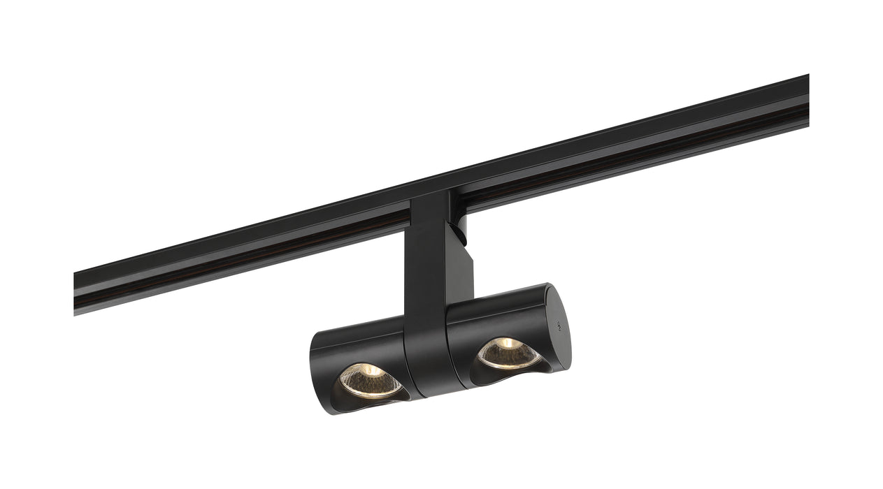 LED Track Head in Black