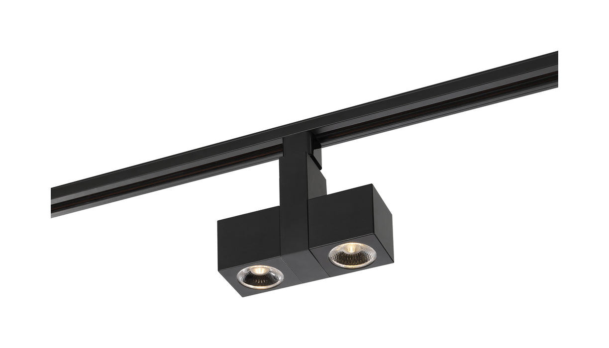 LED Track Head in Black