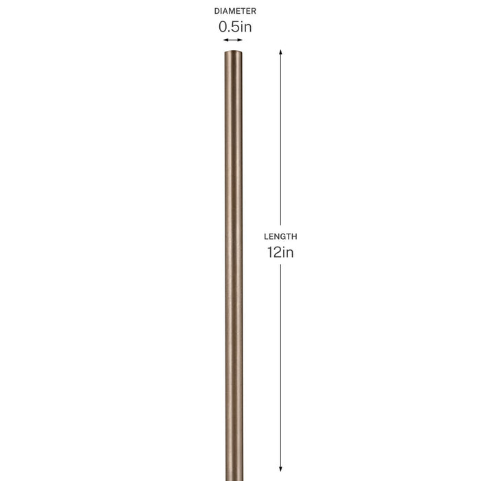 Myhouse Lighting Kichler - 2999LBZ - Stem - Accessory - Lacquered Bronze