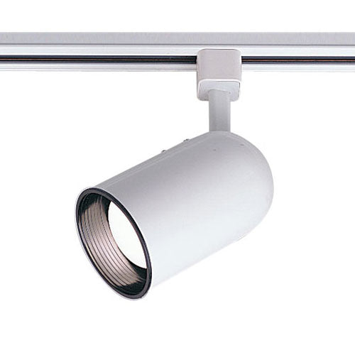 Myhouse Lighting Nora Lighting - NTH-105W/J - Rd Back Cyl W Wh Baf "J" Adapt - Track Inc Line Voltage - White