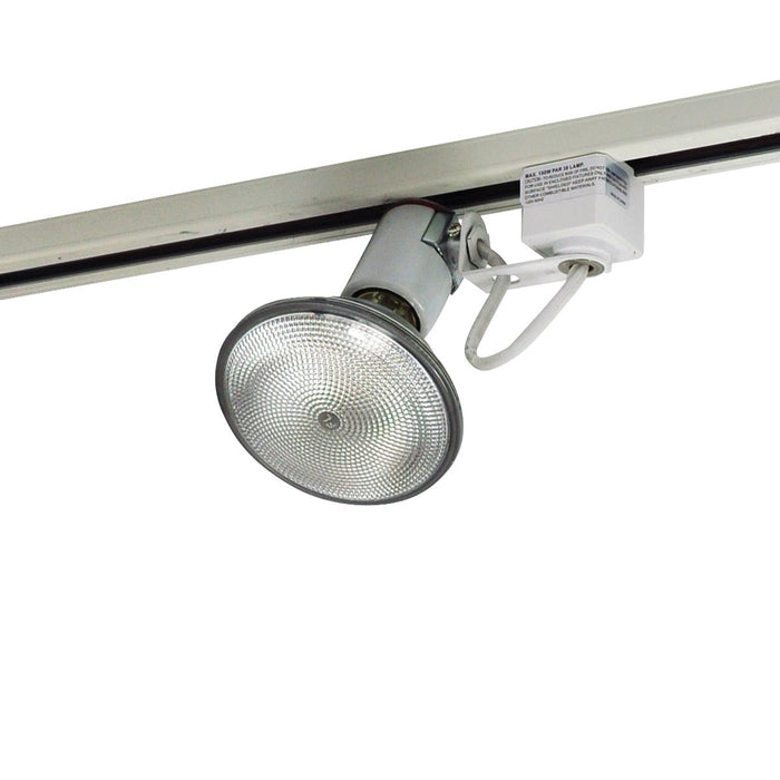 Myhouse Lighting Nora Lighting - NTH-115W/J - Lamp Holder Par38/Br40 Wh"J" - Track Inc Line Voltage - White