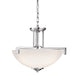 Myhouse Lighting Kichler - 3797CHL18 - LED Pendant/Semi Flush - Eileen - Chrome