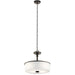 Myhouse Lighting Kichler - 43925OZL18 - LED Pendant/Semi Flush - Joelson - Olde Bronze