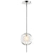 Myhouse Lighting Cyan - 10048 - LED Pendant - Polished Nickel