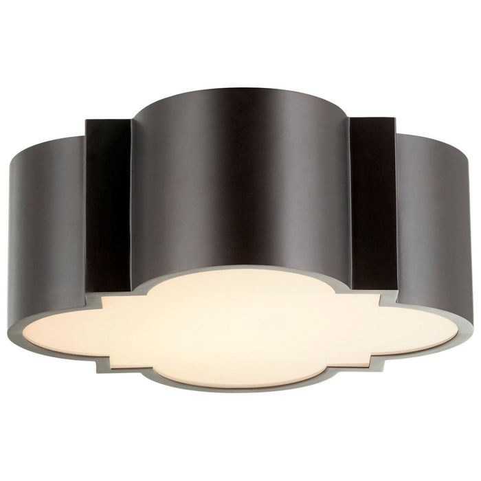 Myhouse Lighting Cyan - 10065 - Two Light Ceiling Mount - Noir