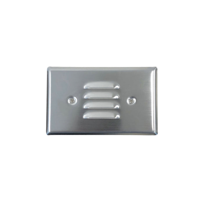 Myhouse Lighting Nora Lighting - NSW-6619BN - Step 1.44W 90+Cri LED Louver W - Rec Step Light LED & Inc - Brushed Nickel