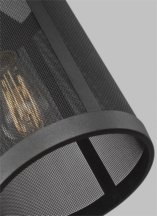 Myhouse Lighting Visual Comfort Studio - 6128501EN7-12 - One Light Mini-Pendant - Gereon - Black
