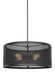 Myhouse Lighting Visual Comfort Studio - 6528504EN7-12 - Four Light Pendant - Gereon - Black