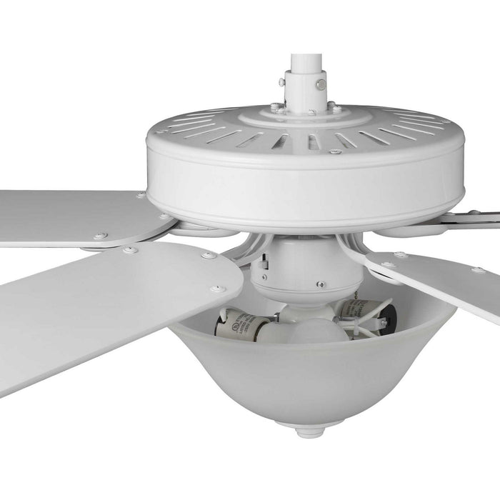 Myhouse Lighting Progress Lighting - P2599-30 - 52"Ceiling Fan - Builder Fan - White