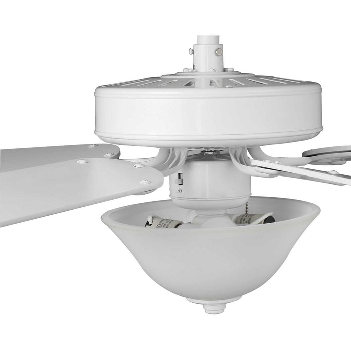 Myhouse Lighting Progress Lighting - P2599-30 - 52"Ceiling Fan - Builder Fan - White