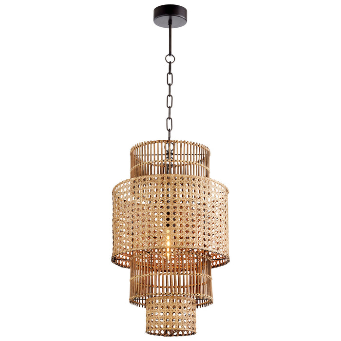 Myhouse Lighting Cyan - 10272 - One Light Pendant - Rattan