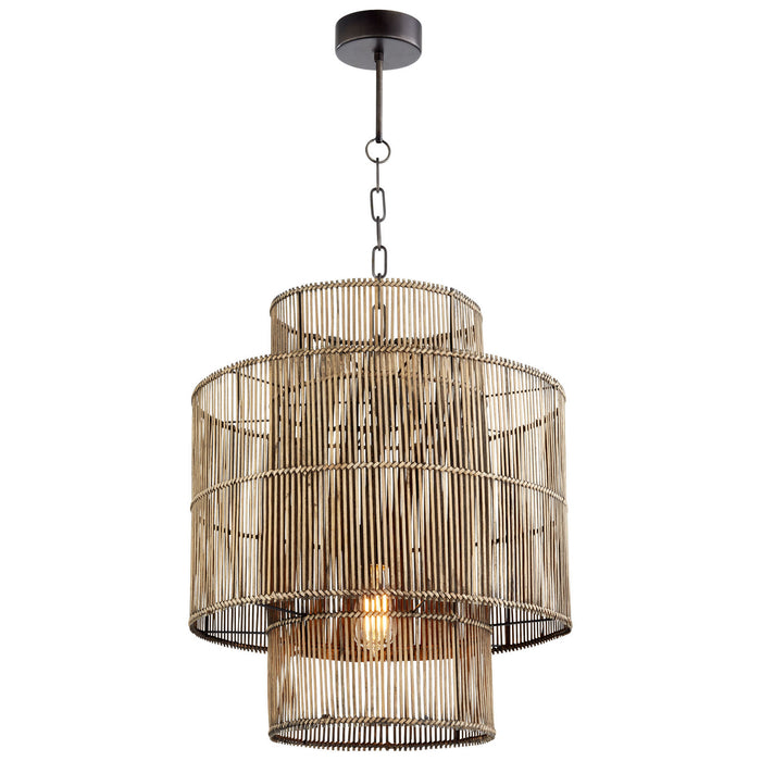 Myhouse Lighting Cyan - 10273 - One Light Pendant - Rattan