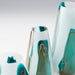 Myhouse Lighting Cyan - 10323 - Vase - Green And White