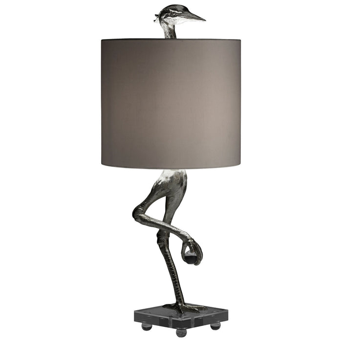 Myhouse Lighting Cyan - 10362 - One Light Table Lamp - Silver Leaf