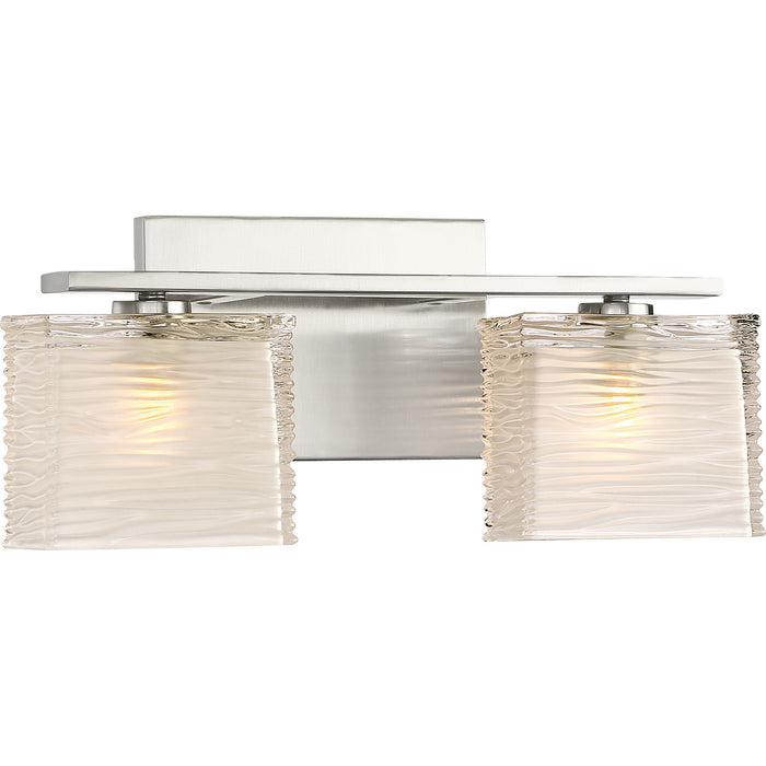 Myhouse Lighting Quoizel - WCP8602BN - Two Light Bath Fixture - Westcap - Brushed Nickel