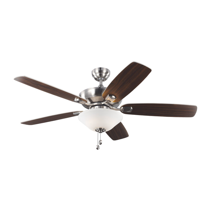 Myhouse Lighting Generation Lighting - 5COM52BSD-V1 - 52"Ceiling Fan - Colony - Brushed Steel