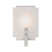 Myhouse Lighting Westinghouse Lighting - 6369500 - One Light Wall Fixture - Enzo James - Brushed Nickel