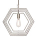 Myhouse Lighting Westinghouse Lighting - 6369800 - One Light Pendant - Holly - Brushed Nickel