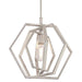 Myhouse Lighting Westinghouse Lighting - 6369800 - One Light Pendant - Holly - Brushed Nickel