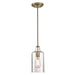 Myhouse Lighting Westinghouse Lighting - 6371400 - One Light Mini Pendant - Carmen - Antique Brass