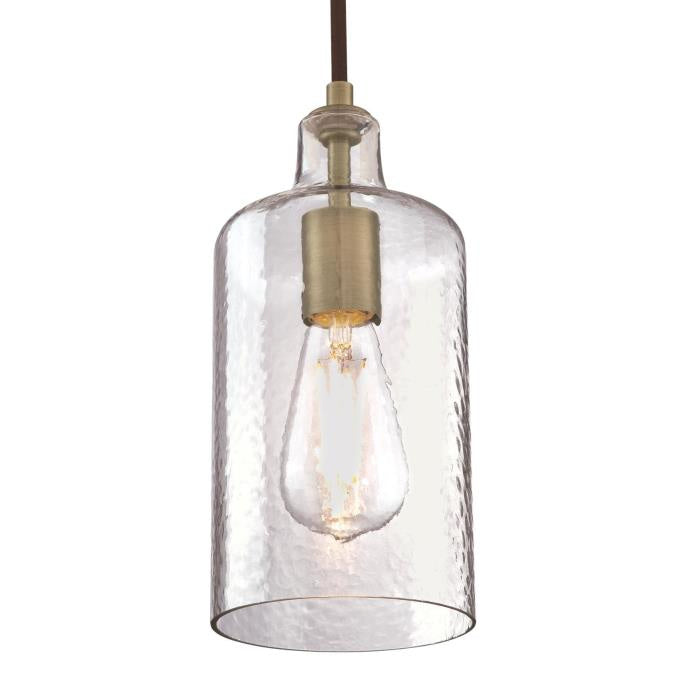 Myhouse Lighting Westinghouse Lighting - 6371400 - One Light Mini Pendant - Carmen - Antique Brass