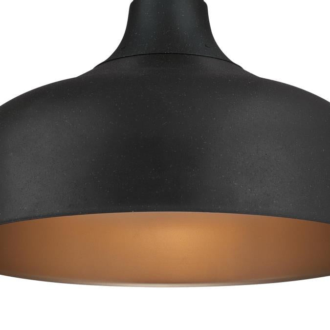 Myhouse Lighting Westinghouse Lighting - 6371700 - One Light Pendant - Morton - Textured Iron