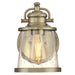 Myhouse Lighting Westinghouse Lighting - 6374500 - One Light Wall Fixture - Emma Jane - Antique Brass