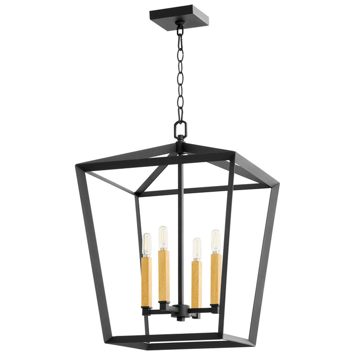 Myhouse Lighting Cyan - 10375 - Four Light Chandelier - Noir